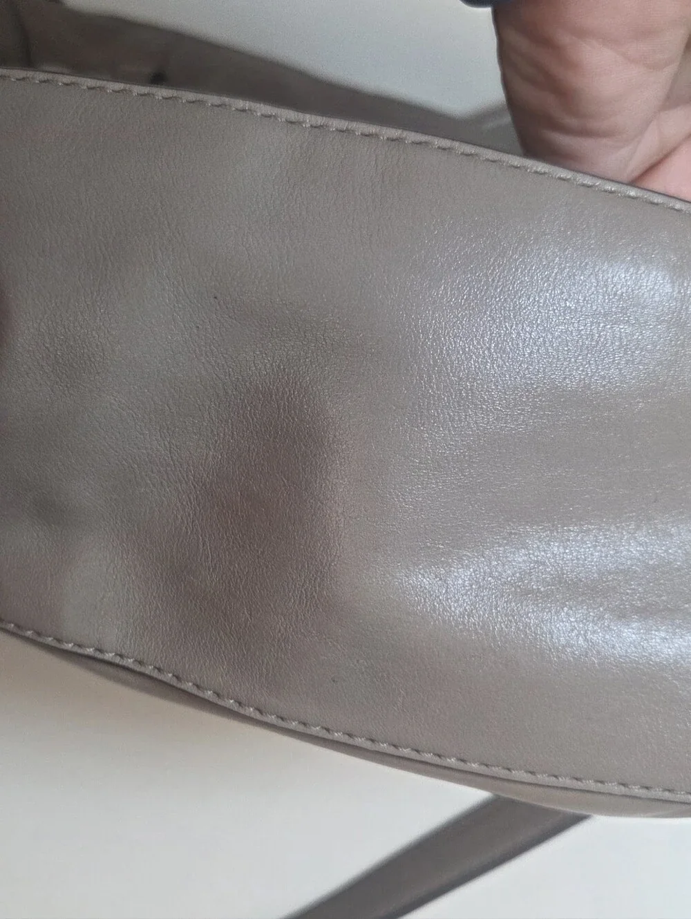 Coach Kristin 19295 Taupe Convertible Hobo Satchel Bag